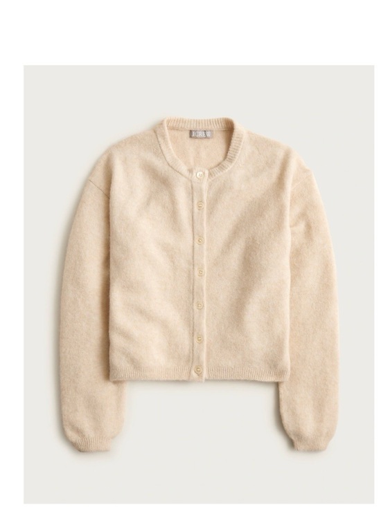 J. Crew Sweaters - J Crew Supersoft Bubble hem cardigan